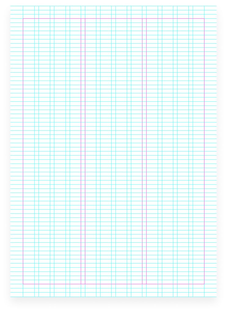 temlate grid A4 - 4