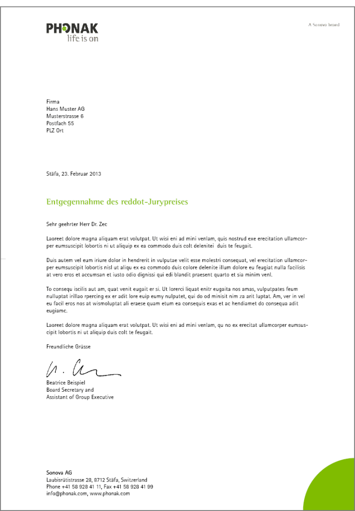 letterhead